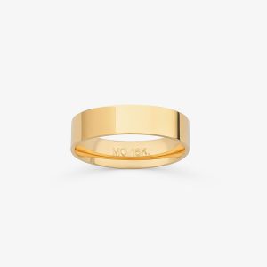 Aliança em Ouro Amarelo 18k - 5 mm