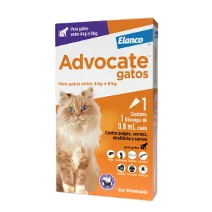 Antipulgas Advocate Gatos entre 4 e 8kg