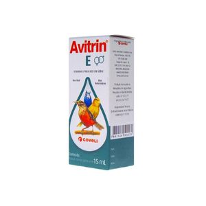 Avitrin Vitamina E para Pássaros - 15 ml