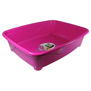Bandeja Higiênica Classic Rosa Furacão Pet - Único
