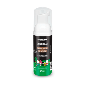 Banho a Seco Mousse Hello Kitty Chococat para Gatos - 50 ml
