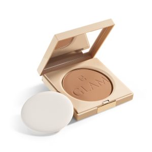 Base Compacta em Pó Glam Vitamina C + B3 FPS 90 Cor 80 7g