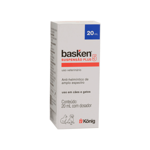 Basken Suspensão Plus 5 Cães e Gatos - 20 ml