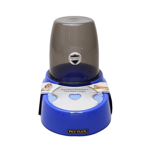 Bebedouro Automático Pelo Longo Pet Flex Azul - 1,8 L