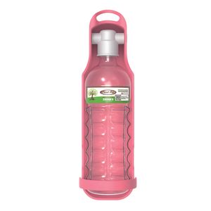 Bebedouro Portátil Drinks Plast Pet Rosa - 500 ml