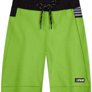 Bermuda Moletom Menino Infantil Verde
