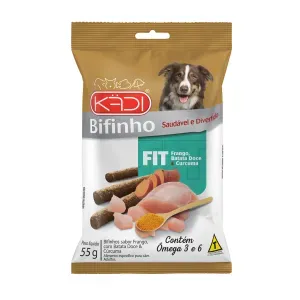 Bifinho Fit Frango Batata Doce e Cúrcuma Kadi - 55 g