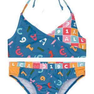 Biquíni com Fecho Infantil Azul