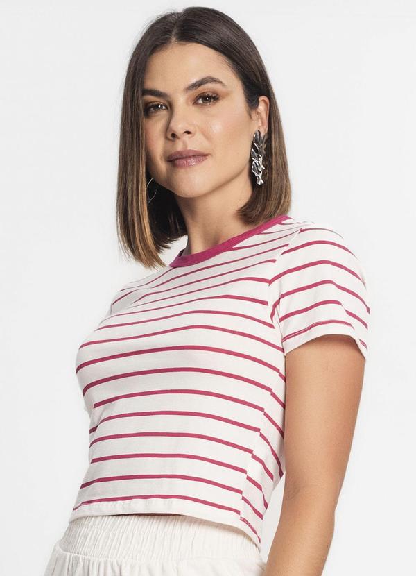 Blusa Básica Feminina Rovitex Rosa