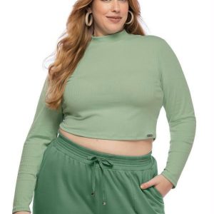 Blusa Feminina Adulto Verde