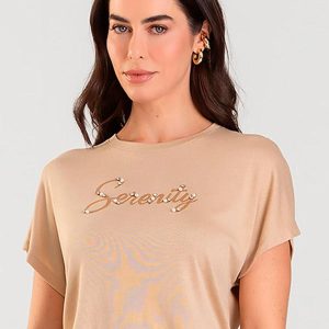 Blusa Feminina Bege