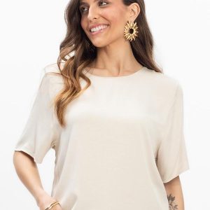 Blusa Feminina Bege