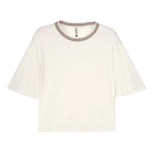 Blusa Feminina Decote Retilínea Bege