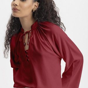 Blusa Feminina Dinamarca Bordô