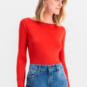 Blusa Feminina Laranja