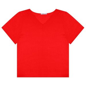 Blusa Feminina Plus Size Laranja