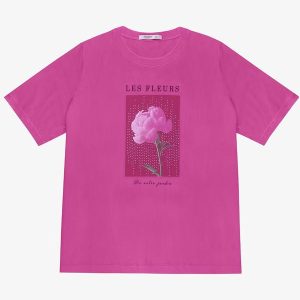 Blusa Feminina Plus Size Rosa