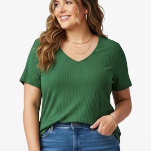 Blusa Feminina Plus Size da Verde