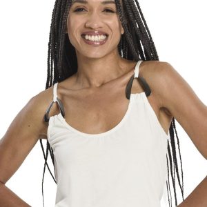 Blusa Feminina de Alça com Detalhe Rovitex Bege