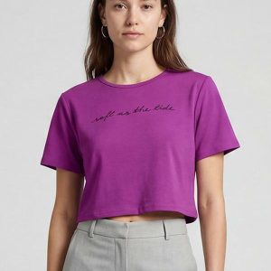 Blusa Feminina em Molecotton Viscose Roxo