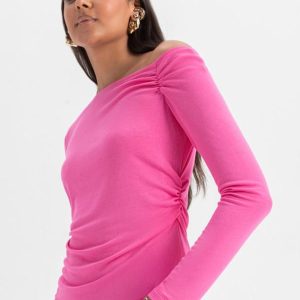 Blusa Feminina em Viscose Rosa