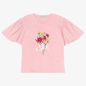 Blusa Infantil Feminina Rosa