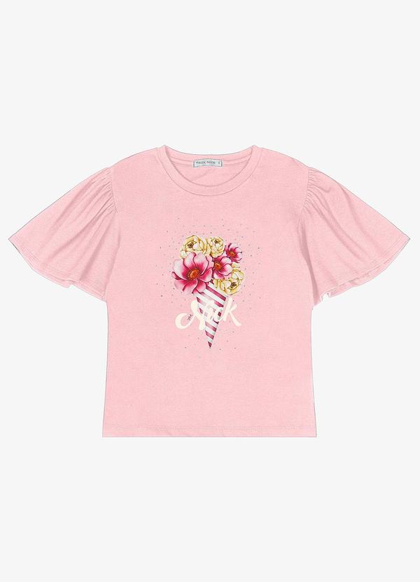 Blusa Infantil Feminina Rosa