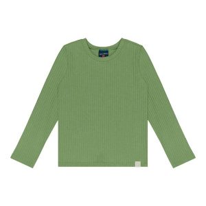Blusa Infantil Feminina em Ribana Verde