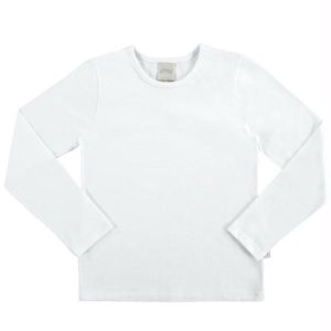 Blusa Meia Malha Penteada Branco
