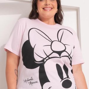 Blusa Minnie Mouse Rosa
