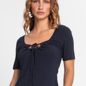 Blusa Ribana Feminina Azul