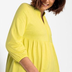 Blusa Verde Lima em Malha de Algodão