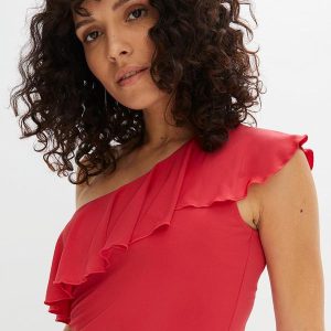 Blusa Vermelha em Malha Fria