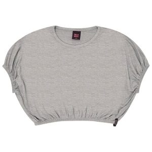 Blusa Viscolycra Menina Cinza