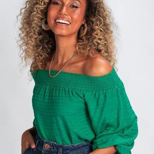 Blusa Viscose Verde
