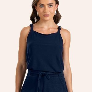 Blusa de Alça Feminina Endless. Azul