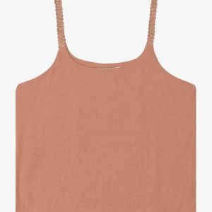 Blusa de Alça Feminina Marrom