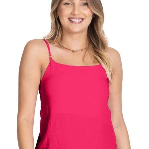 Blusa de Alça Feminina Rosa