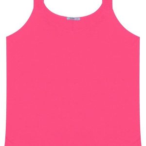 Blusa de Alça Plus Size Preto