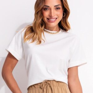 Blusa em Malha Bege