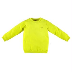 Blusão Infantil Menina de Moletom Verde