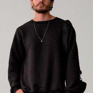 Blusão Matelassê Masculino Preto