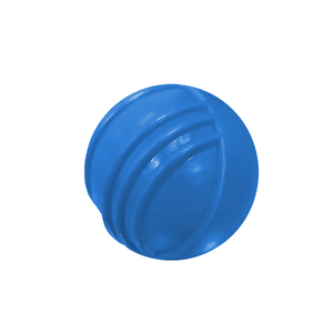 Bola Maciça Friso Furacão Pet Azul - 85 mm