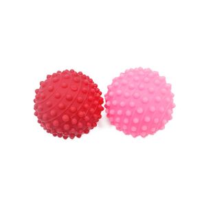 Bolinha Mini Travinha 2 Unidades Animania Vermelho e Rosa - Único