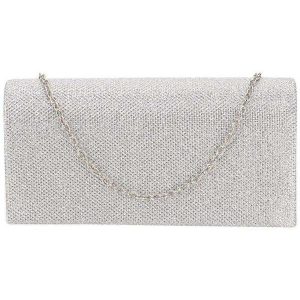 Bolsa Feminina Festa Melamel Fs75 Prata