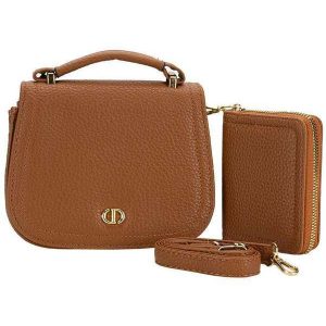 Bolsa Feminina H.E Ww0118 Caramelo