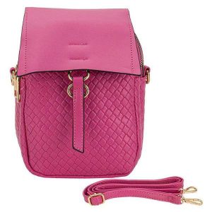Bolsa Feminina Transversal Fuseco Wbft81004 - Pink