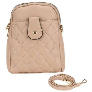 Bolsa Feminina Transversal Fuseco Wbft81007 - Bege