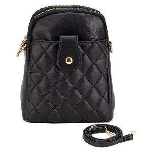 Bolsa Feminina Transversal Fuseco Wbft81007 - Preto