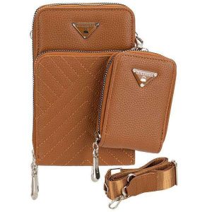 Bolsa Feminina Transversal H.E 0037-05 Caramelo